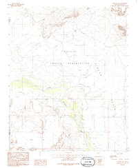 Winslow NW 1986 topographic map thumbnail