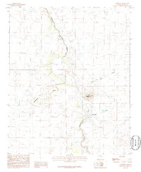 Woodruff 1986 topographic map thumbnail