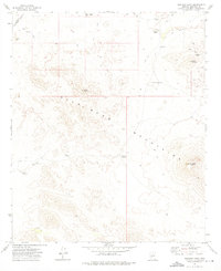 Woolsey Peak 1973 topographic map thumbnail