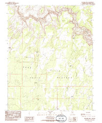 Wrather Arch 1985 topographic map thumbnail