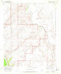 Wupatki SE 1969 topographic map thumbnail