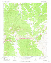Yampai SE 1981 topographic map thumbnail