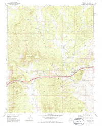 Yampai SE 1981 topographic map thumbnail