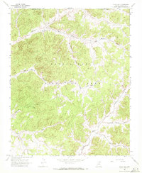 Yucca Hill 1968 topographic map thumbnail