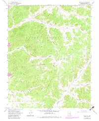 Yucca Hill 1968 topographic map thumbnail