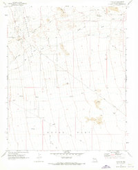 Yucca SE 1970 topographic map thumbnail