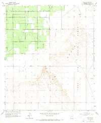 Yuma SE 1965 topographic map thumbnail