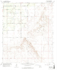Yuma SE 1965 topographic map thumbnail