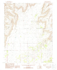 Yunosi Point 1988 topographic map thumbnail