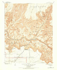 Bright Angel 1903 topographic map thumbnail