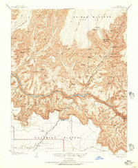 Bright Angel 1903 topographic map thumbnail