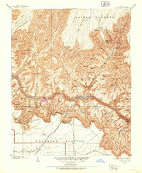 Bright Angel 1903 topographic map thumbnail