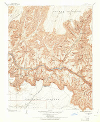 Bright Angel 1903 topographic map thumbnail