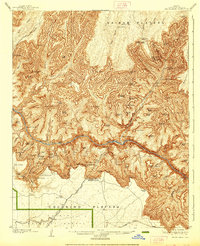 Bright Angel 1906 topographic map thumbnail