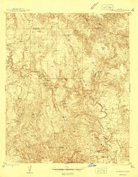 Clarkdale 1944 topographic map thumbnail