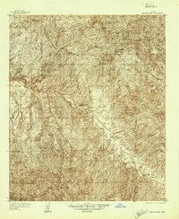 Klondyke 1938 topographic map thumbnail