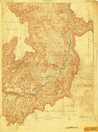 Vishnu 1907 topographic map thumbnail