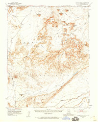 Agathla Peak 1952 topographic map thumbnail