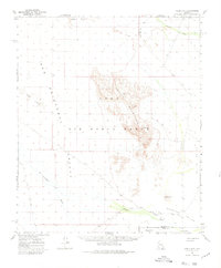Aguila Mountains topographic map thumbnail