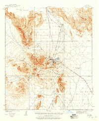 Ajo 1932 topographic map thumbnail