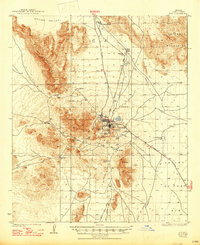 Ajo 1934 topographic map thumbnail