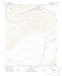 Alamo Dam 1966 topographic map thumbnail