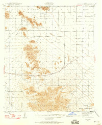 Antelope Peak 1946 topographic map thumbnail