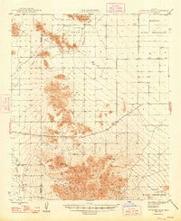 Antelope Peak 1948 topographic map thumbnail