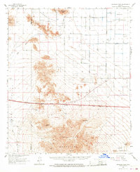 Antelope Peak 1963 topographic map thumbnail