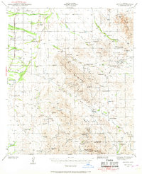 Arivaca 1941 topographic map thumbnail