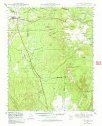 Ash Fork 1947 topographic map thumbnail