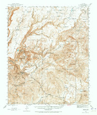 Bagdad 1945 topographic map thumbnail