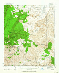 Bagdad 1945 topographic map thumbnail