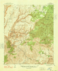 Bagdad 1948 topographic map thumbnail
