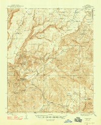 Bagdad 1948 topographic map thumbnail