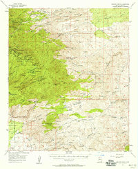 Bellota Ranch 1957 topographic map thumbnail