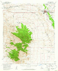 Benson 1958 topographic map thumbnail