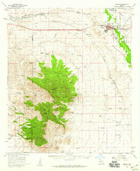 Benson 1958 topographic map thumbnail