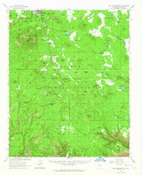 Bill Williams Mtn 1962 topographic map thumbnail
