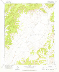 Blue Gap 1972 topographic map thumbnail