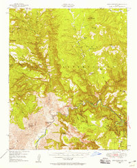 Blue House Mtn 1946 topographic map preview