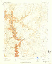 Blue Spring 1955 topographic map thumbnail