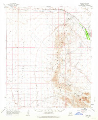 Bouse 1962 topographic map thumbnail