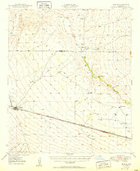 Bowie 1950 topographic map thumbnail