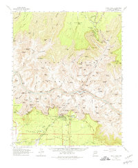 Bright Angel 1962 topographic map thumbnail