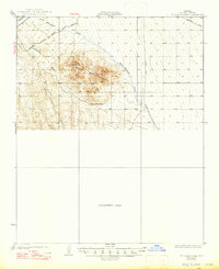 Buck Mountains 1929 topographic map thumbnail