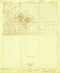 Buck Mountains 1929 topographic map thumbnail