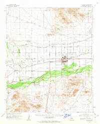 Buckeye 1958 topographic map thumbnail
