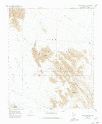 Cabeza Prieta Peak 1965 topographic map thumbnail