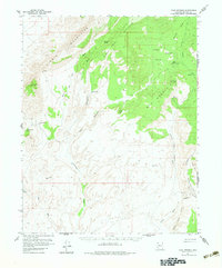 Cane Springs 1954 topographic map thumbnail
